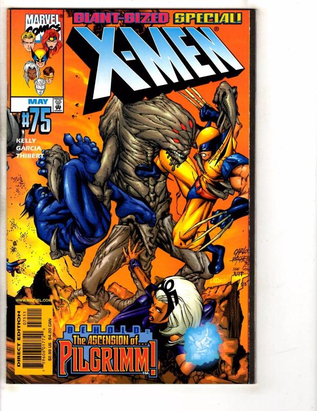 Lot Of 6 X-Men Marvel Comic Books # 74 75 76 77 78 79 Gambit Wolverine J261