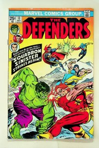 Defenders #13 - (May 1974, Marvel) - Very Fine-