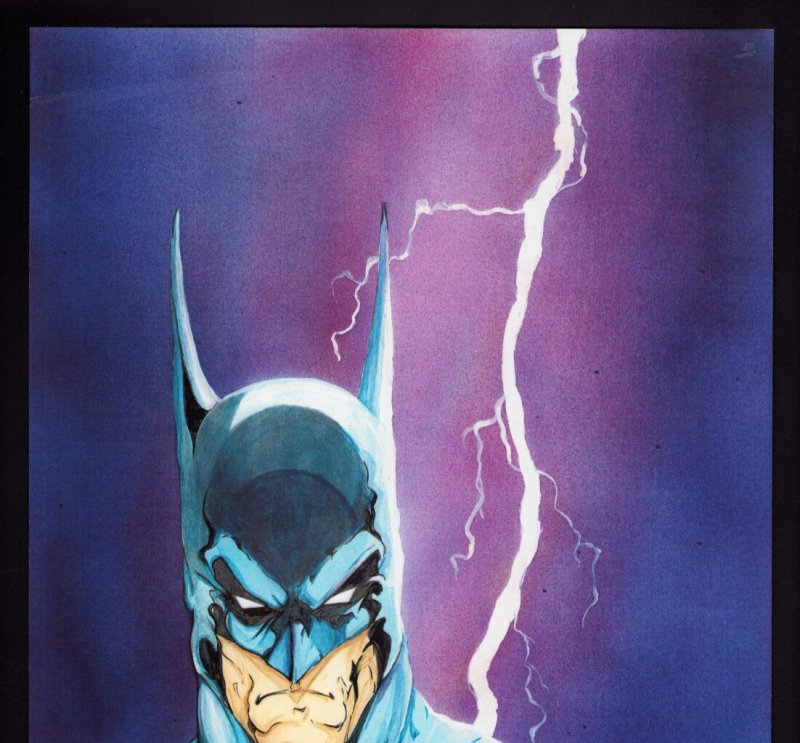 Batman by Morningstar 11 x 17 Art Print signed