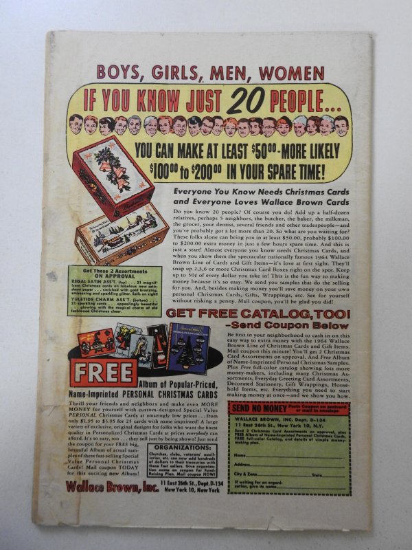 Journey into Mystery #108 (1964) GD/VG Cond! Moisture damage, rust on staples