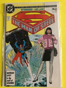  SUPERMAN   THE MAN OF STEEL MINI SERIES   #2 OF 6  1986  DC  /  UNREAD 