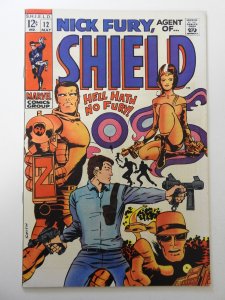 Nick Fury, Agent of SHIELD #12 (1969) VF+ Condition!