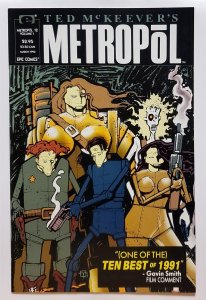 Ted McKeever's Metropol #12 (Mar 1992, Marvel) VF+  