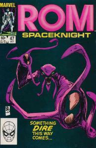 Rom #47 FN ; Marvel | Spaceknight Sienkiewicz Bill Mantlo
