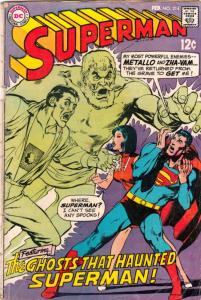 Superman #214 (Feb-69) VG- Affordable-Grade Superman, Jimmy Olsen,Lois Lane, ...