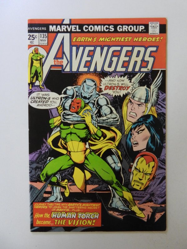 The Avengers #135 (1975) FN condition