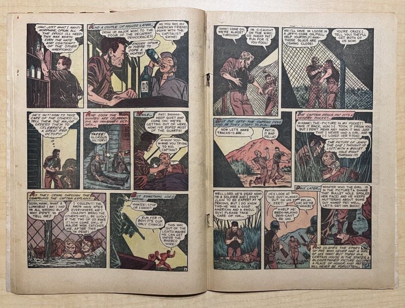 Men in Action #3 G/VG 3.0 Ajax 1957