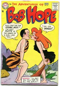 Adventures of Bob Hope #43 1957- Cave Girl good girl art cover FN- 