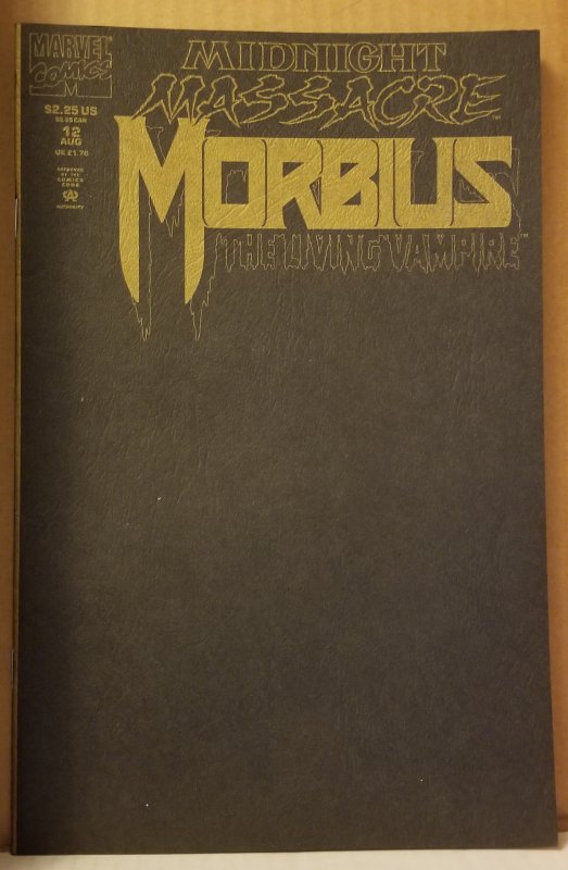 Morbius: The Living Vampire #12 (1993)