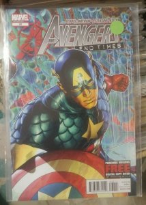 Avengers # 32 2012  Marvel end times captan america ironman  variant