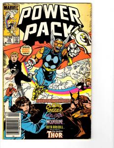 10 Power Pack Marvel Comic Books # 11 12 13 14 15 16 17 18 19 20 X-Men Thor BH17