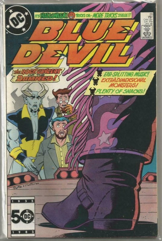 BLUE DEVIL #20, VF+, Halloween,  DC, 1984 1986, more  in store