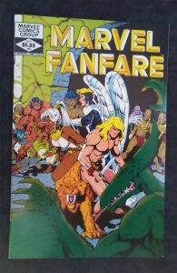 Marvel Fanfare #4 1982 marvel Comic Book marvel Comic Book