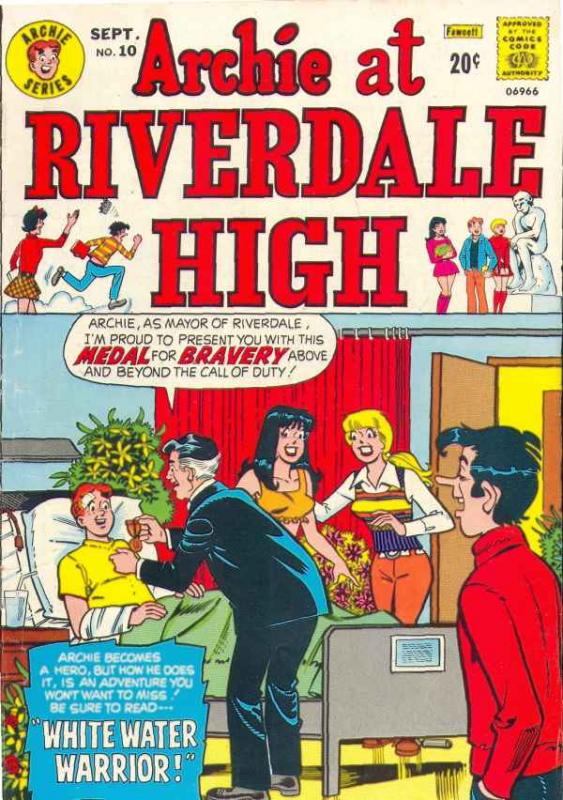 Archie At Riverdale High #10 (Sep-73) VF High-Grade Archie