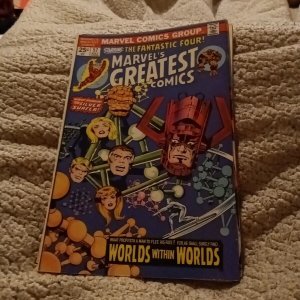 Marvel's Greatest Comics 7 Issue Fantastic Four Silver Bronze Age Lot Run set...