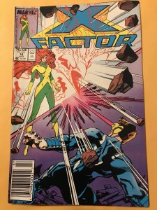 X-Factor #18 : Marvel 7/87 VF+; Newsstand, Cyclops; Walt & Louise Simonson