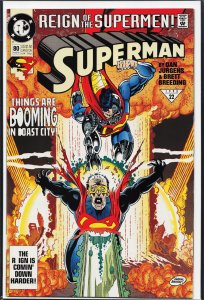 Superman #80 (1993) Cyborg Superman