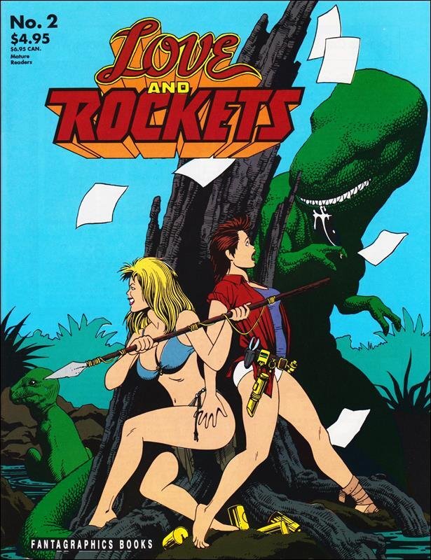 Love And Rockets #2 (3rd) VF/NM ; Fantagraphics | Hernandez Bros.