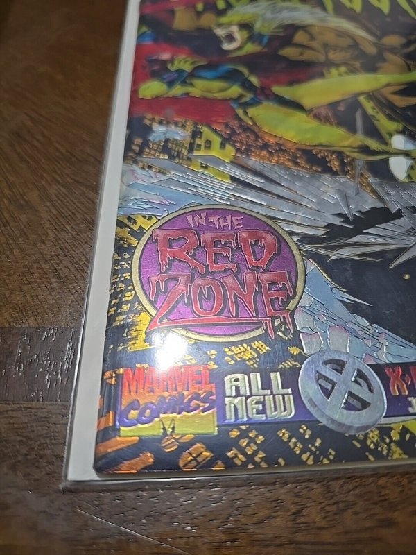 1995 Marvel Comics #1 SABRETOOTH Special In the Red Zone Chromium One-shot