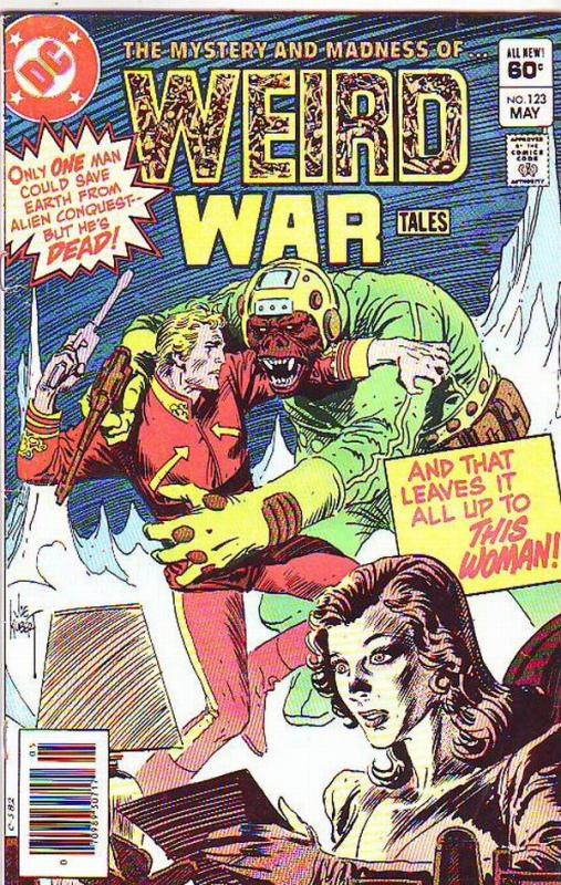 Weird War Tales #123 (May-83) FN+ Mid-Grade 