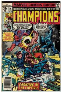 CHAMPIONS 16 VG-F Nov. 1977 COMICS BOOK