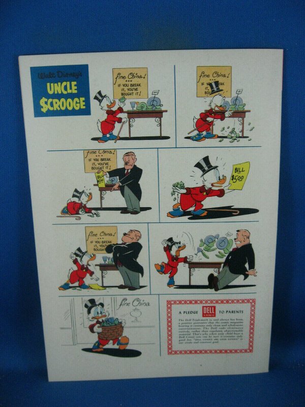 UNCLE SCROOGE 17 VF+ CARL BARKS BOMBASTIUM STORY 1957