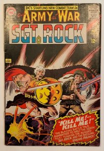 (1966) Our Army At War #163 Sgt Rock Viking Prince Classic Team-Up! Joe Kubert!