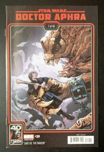 Star Wars: Doctor Aphra #34(2023)- Var. Luke vs. The Rancor VF+/NM