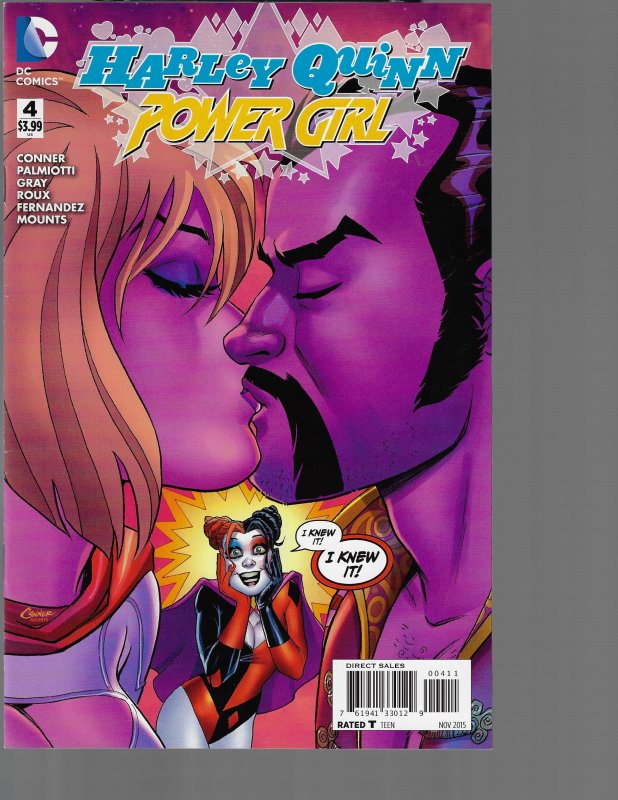 Harley Quinn Power Girl #4 (DC, 2015) NM-