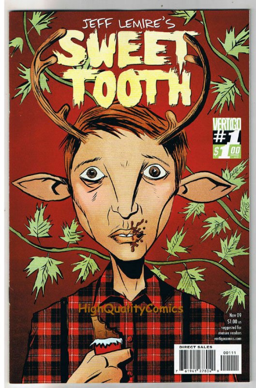 SWEET TOOTH #1 2 3 4 5 6 7 8 9 10 11 12-30, VF/NM, Jeff Lemire, Vertigo, 2010