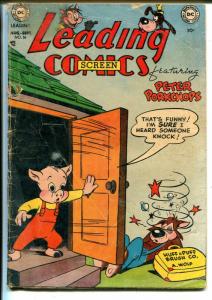 Leading Comics #56 1952- DC-Peter Porkchops-wacky funny animals-G