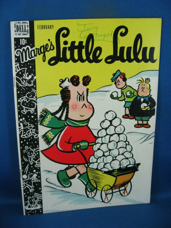 MARGES LITTLE LULU 8 F VF 1949 DELL