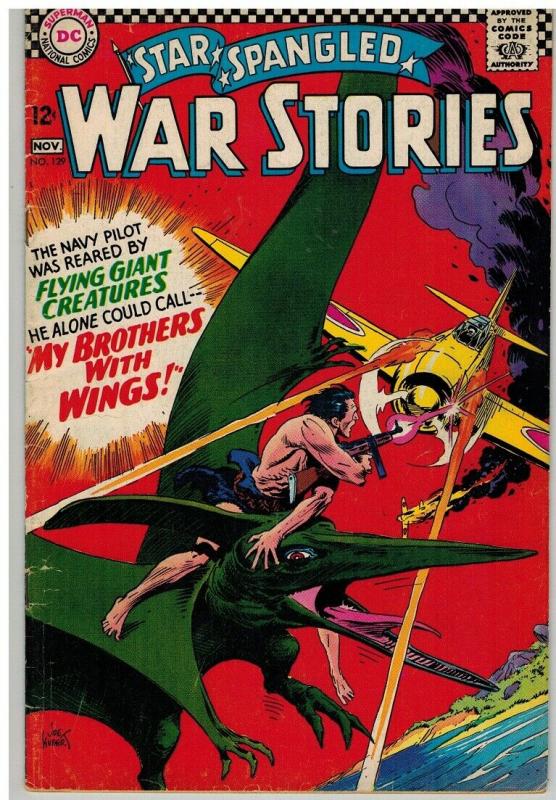 STAR SPANGLED WAR STORIES 129 VG   November 1966