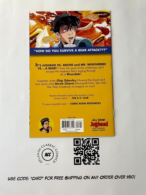 Jughead # 8 NM 1st Print Variant Cover Archie Comics Comic Book Betty  1 J883