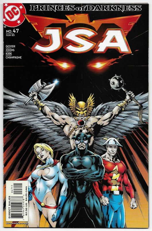 JSA #47 Hawkman | Power Girl | Flash (DC, 2003) VF