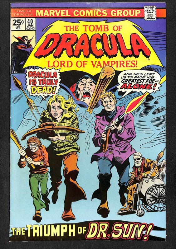 Tomb of Dracula #40 (1976)