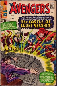 Avengers #13 - 1st App of Count Nefaria (3.5) 1965