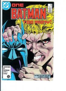 Batman #403 - Copper Age - January, 1987 (VF/NM)