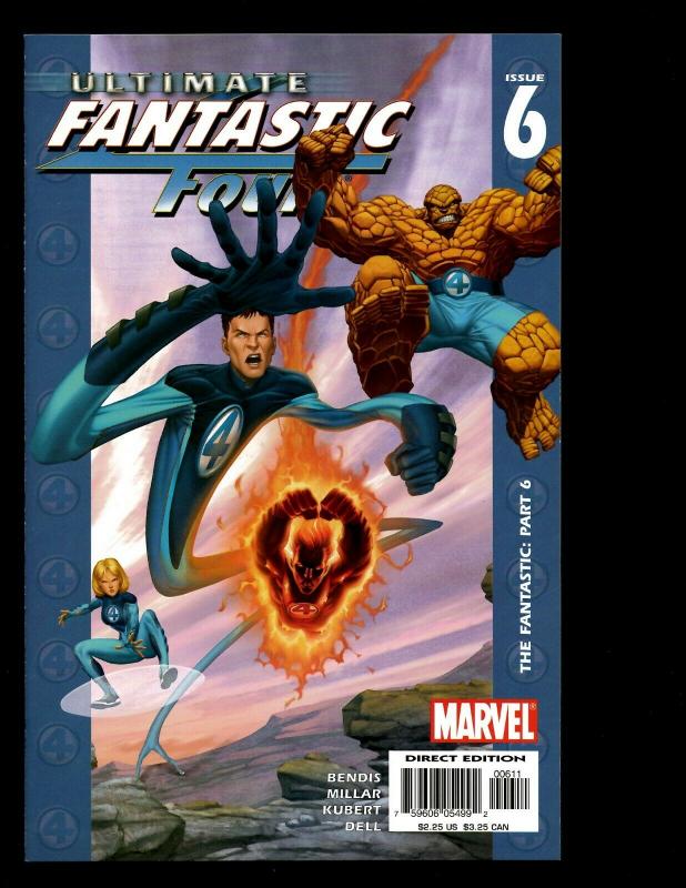 Lot Of 12 Ultimate Fantastic Four Marvel Comics # 1 2 3 4 5 6 7 8 9 10 11 12 SM7