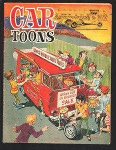 CARtoons #69 1973-Petersen-Race car & hot rod gags-jokes-comics-VG