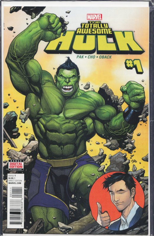 The Totally Awesome Hulk #1 (2016) Hulk [Key Issue]