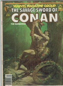The Savage Sword of Conan #73 John Buscema GD