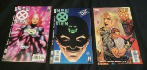 NEW X-MEN 6PC (VF/NM) ISSUES #117-21, & 155, DANGER ROOMS 2001-04