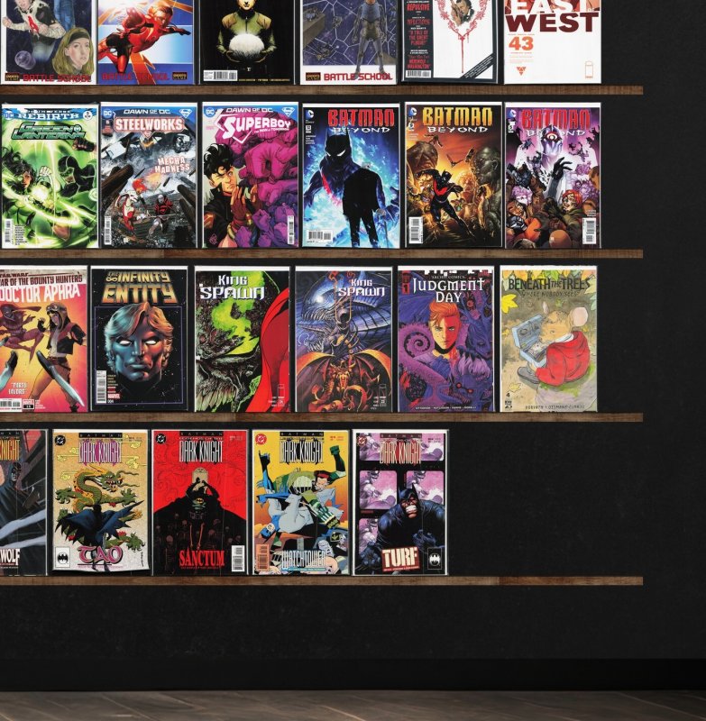 Huge Lot 150+ Comics with X-Force, Batman Beyond, X-Men Unlimited & More!