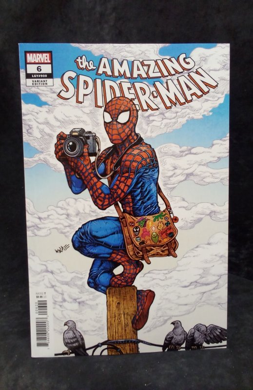 The Amazing Spider-Man #6 Wolf Cover (2022)