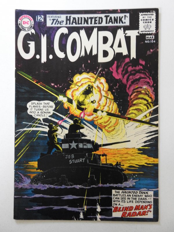 G.I. Combat #104 (1964) Blind Man's Radar Beautiful VF Condi...