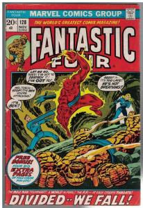 FANTASTIC FOUR 128 VG  Nov. 1972