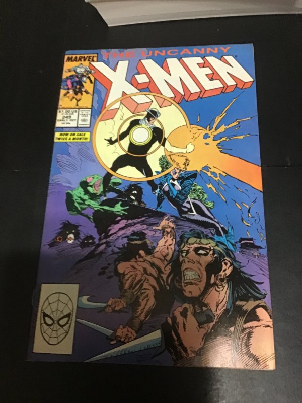 zz The Uncanny X-Men #249 (1989) 1st Whiteout! Polaris! High-grade! VF/NM Wow!