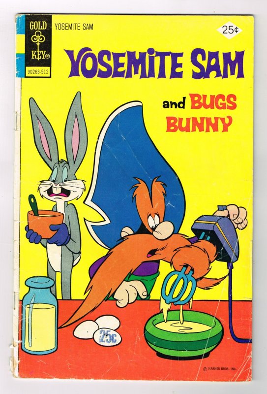 Yosemite Sam and Bugs Bunny #33 (1975)    Whitman   25cent Comic