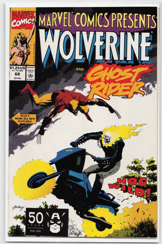 Marvel Comics Presents #68 (1991) Ghost Rider